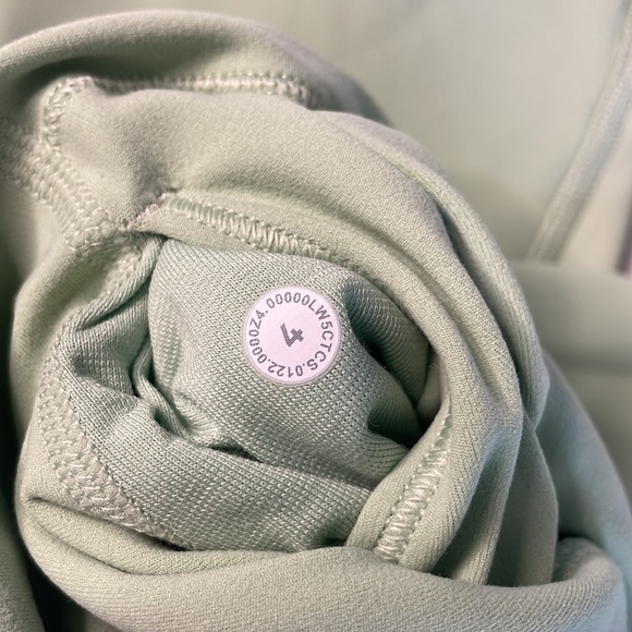 NWT Lululemon align high riseyoga pant 25” creamy mint nulu size 4 - Picture 3 of 3